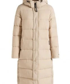 Khujo CORINNA MATT - Abrigo Corto - Beige, Mujer -Ofertas KHUJO Tienda 844c7319994144d8a28be4bceae389a0