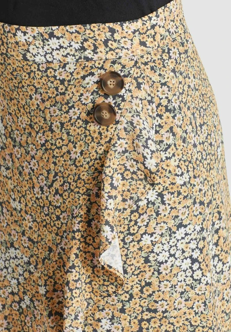 UNDINE - Falda acampanada - mehrfarbig geblümt Khujo UNDINE - Falda Acampanada - Mehrfarbig Geblümt, Mujer -Ofertas KHUJO Tienda 844fec309dba4e2586241314bbd6f7e4