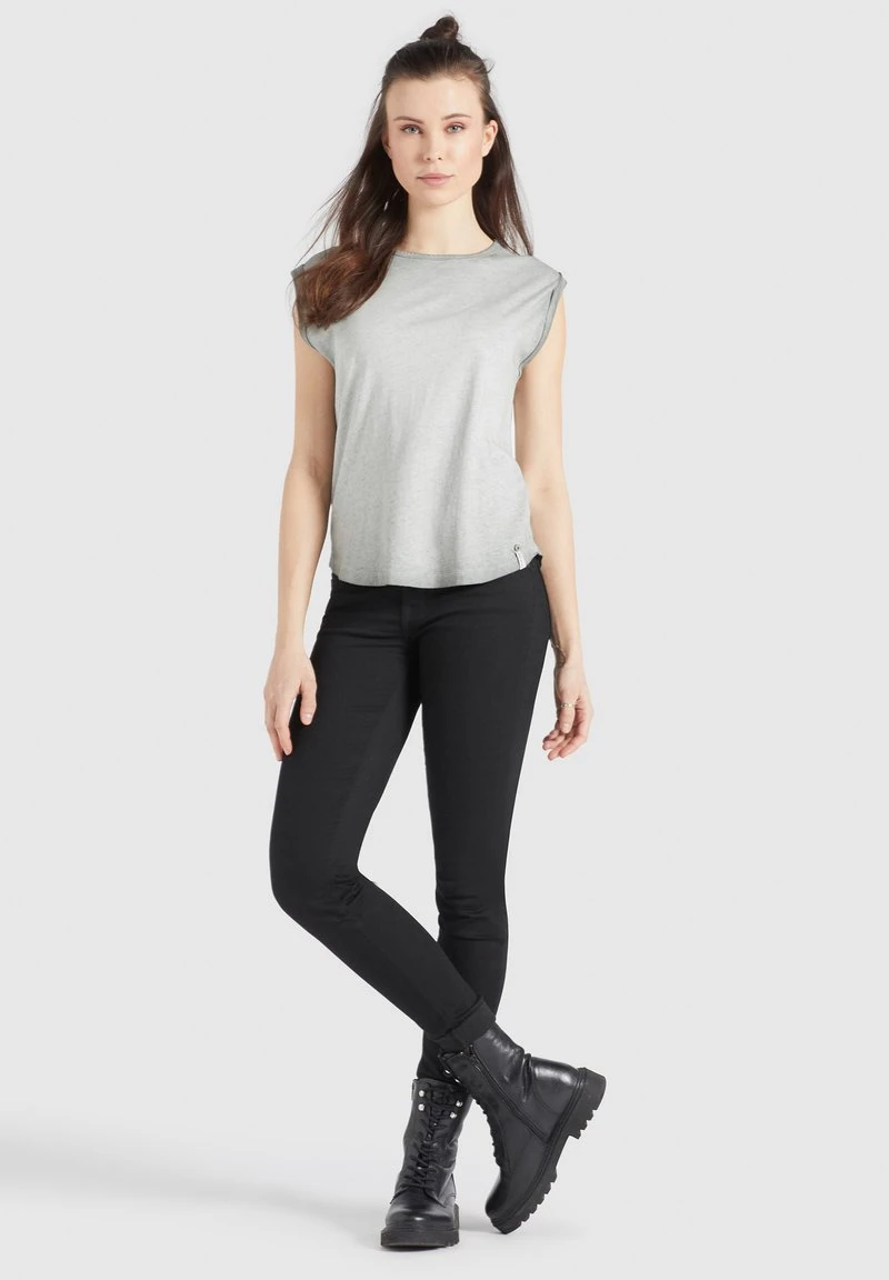 Khujo VIRGO - Top - Grau, Mujer 4 Khujo VIRGO - Top - Grau, Mujer - Imagen 4