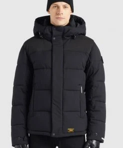 Khujo HELSINKI - Chaqueta De Invierno - Schwarz, Hombre