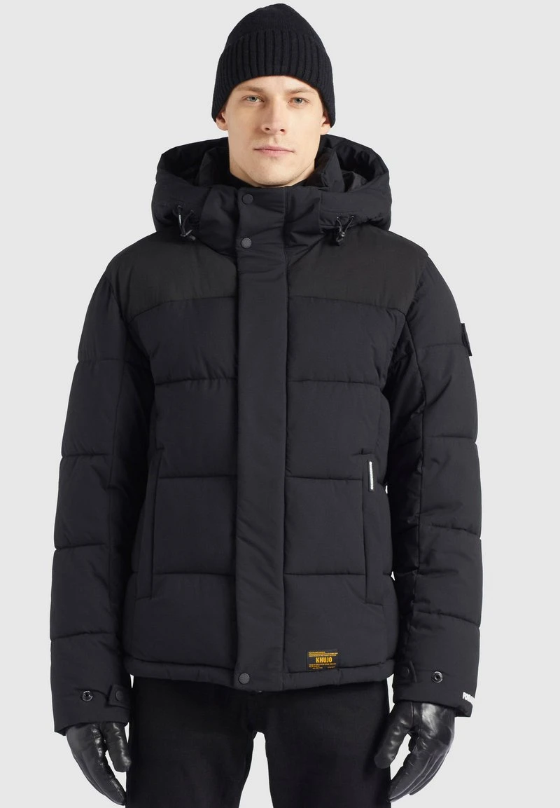 Khujo HELSINKI - Chaqueta De Invierno - Schwarz, Hombre 1 Khujo HELSINKI - Chaqueta De Invierno - Schwarz, Hombre