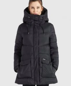 Khujo SELANIE - Chaqueta De Invierno - Schwarz, Mujer