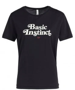 Khujo BANANI INSTINCT - Camiseta Estampada - Schwarz, Mujer -Ofertas KHUJO Tienda 85484a7337354c5bb520b4ca4e6765a1