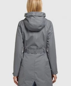 Khujo LAUREN - Gabardina - Graublau, Mujer 2 Khujo LAUREN - Gabardina - Graublau, Mujer -Ofertas KHUJO Tienda 85b5a47c60004587830428e9e222f87f