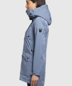 Khujo AIRA2 - Parka - Blau, Mujer -Ofertas KHUJO Tienda 85bda4f277cf441791e5cea4eaf1bdb6