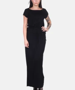 Khujo CRISTELLA - Vestido Largo - Black, Mujer