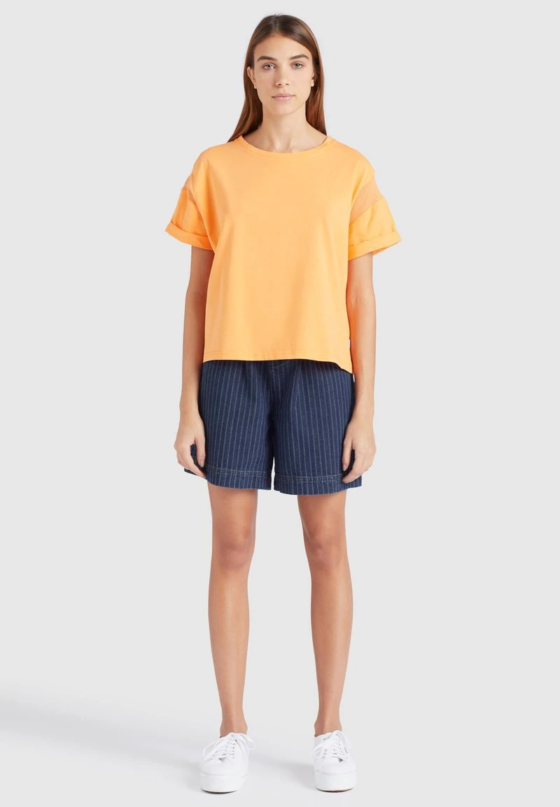 REAGAN - Camiseta estampada - orange Khujo REAGAN - Camiseta Estampada - Orange, Mujer -Ofertas KHUJO Tienda 8724583da67949ffbca83b263d74b083