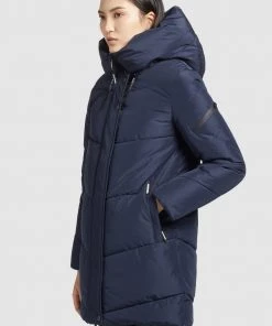 Khujo JORDIS - Abrigo De Invierno - Dunkelblau, Mujer 3 Khujo JORDIS - Abrigo De Invierno - Dunkelblau, Mujer -Ofertas KHUJO Tienda 87c55863e1c14eefb850588f689914a9