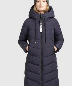 Khujo AYLEENA - Abrigo De Invierno - Dunkelblau, Mujer
