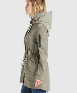 Khujo CATHARINA - Parka - Hellkhaki, Mujer 4 Khujo CATHARINA - Parka - Hellkhaki, Mujer -Ofertas KHUJO Tienda 885a1be03e0c4a9c888271412189fdb1
