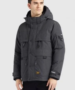 Khujo BOYNTON - Chaqueta De Invierno - Dunkelgrau, Hombre