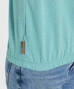 Khujo MARIKA - Camiseta Estampada - Aqua Meliert, Mujer -Ofertas KHUJO Tienda 88e996b8e1464e06bb7830373f7ecb39