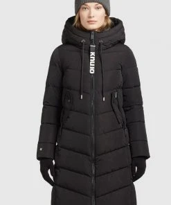 Khujo AYLEENA - Abrigo De Invierno - Schwarz, Mujer