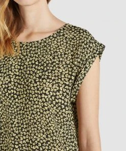 Khujo LOMBA - Blusa - Schwarz-gelb Geblümt, Mujer -Ofertas KHUJO Tienda 8998e40741014fc994f4b5c44b314879