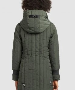 Khujo JERRY PRIME5 LIGHT - Abrigo De Invierno - Dunkelgrün, Mujer -Ofertas KHUJO Tienda 8a890ba642124ff08a149b04e1cc61c2