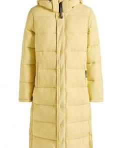 Khujo CORINNA MATT - Abrigo De Invierno - Hellgelb, Mujer -Ofertas KHUJO Tienda 8a8b6ccca32c4e6da6ee7c927ccbe954