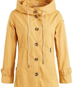 Khujo ANAYA - Parka - Ochre, Mujer -Ofertas KHUJO Tienda 8ae6d475664c4626a2b286a6eac0a03a