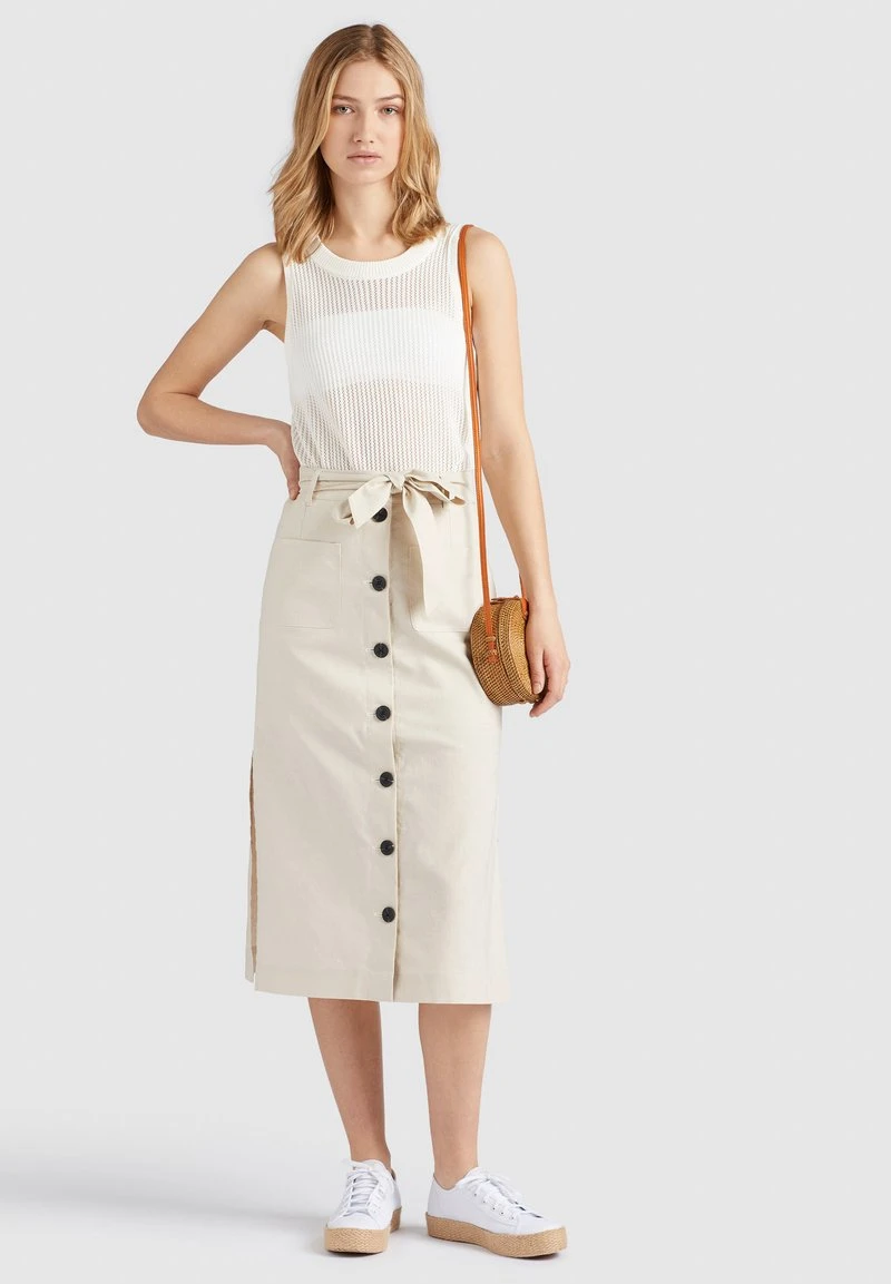 VARSHA - Falda acampanada - beige Khujo VARSHA - Falda Acampanada - Beige, Mujer -Ofertas KHUJO Tienda 8af0d59f1a8b4fa194ee9f846c75a022