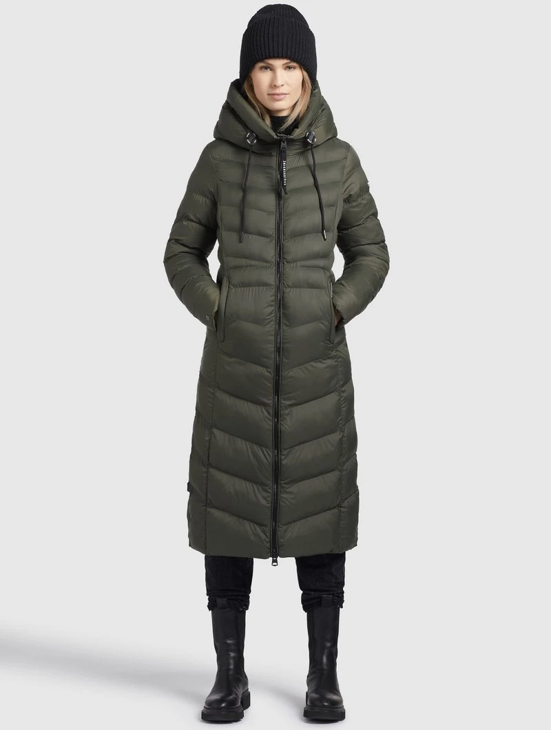 INGRAM SHINE - Abrigo de invierno - dunkeloliv Khujo INGRAM SHINE - Abrigo De Invierno - Dunkeloliv, Mujer -Ofertas KHUJO Tienda 8b7baa1351584f069ddb60bbcf239f5a