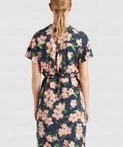 Khujo ELIZAVETA - Vestido Camisero - Xb8 Rose Hawaiian Floral Aop, Mujer -Ofertas KHUJO Tienda 8c5890b9a08f44bcbcbcbcaf7b46e05f