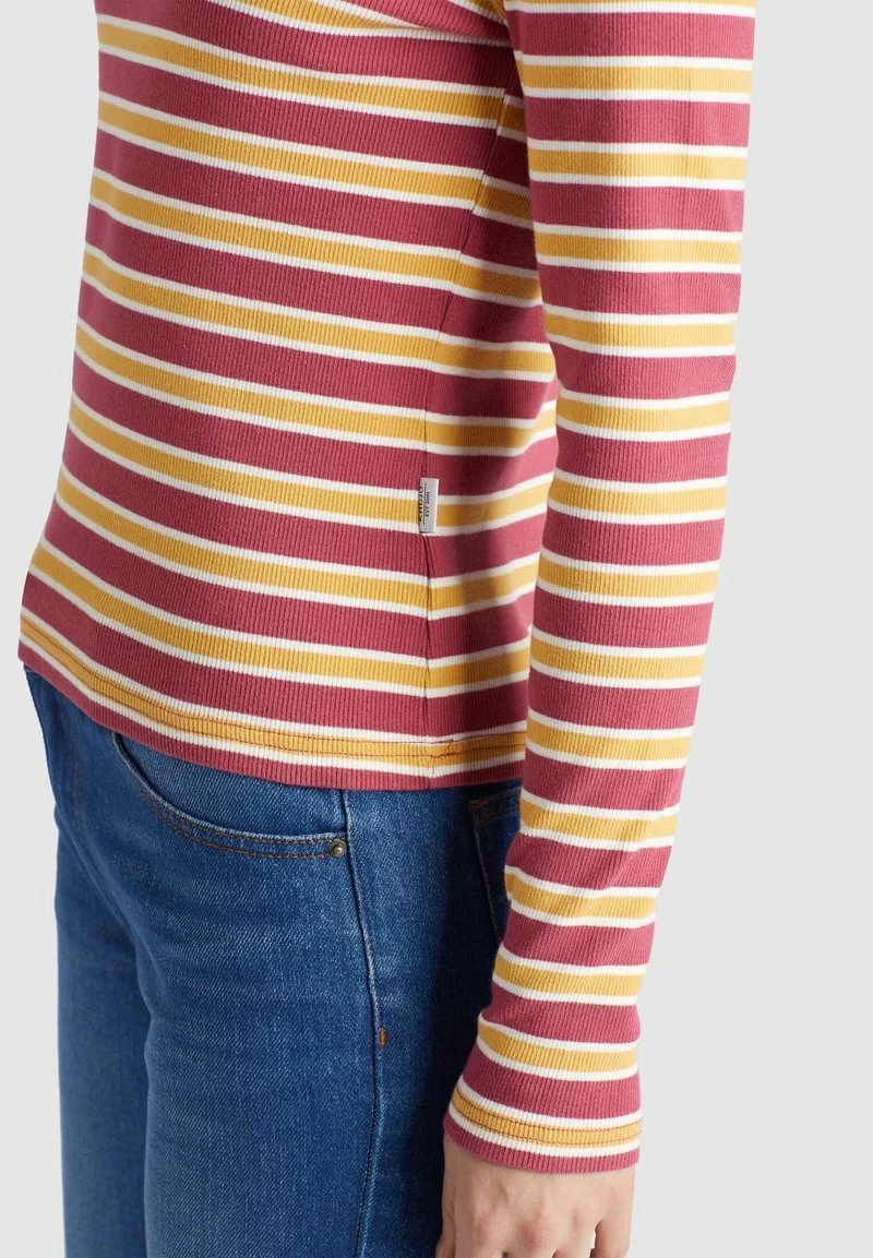 SICHUAN - Camiseta de manga larga - rosa-ocker gestreift Khujo SICHUAN - Camiseta De Manga Larga - Rosa-ocker Gestreift, Mujer -Ofertas KHUJO Tienda 8ee95ad5ae4d4309ae698f006696ced7