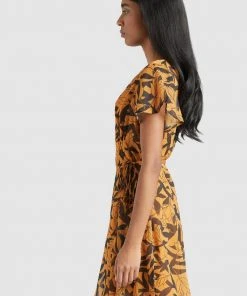 Khujo VARVARA - Vestido Informal - Orange/black, Mujer 3 Khujo VARVARA - Vestido Informal - Orange/black, Mujer -Ofertas KHUJO Tienda 8f16a140994540e68f217c94423cba8f