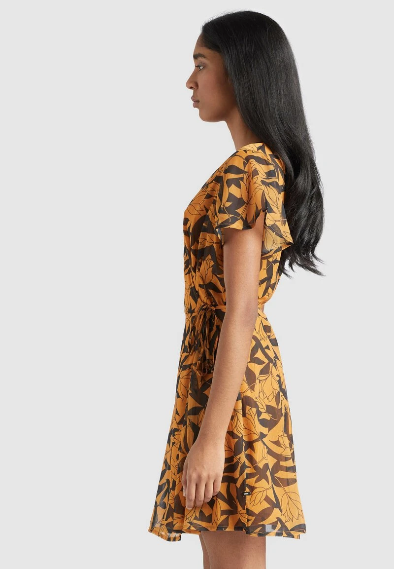 VARVARA - Vestido informal - orange/black Khujo VARVARA - Vestido Informal - Orange/black, Mujer -Ofertas KHUJO Tienda 8f16a140994540e68f217c94423cba8f