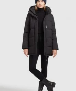 Khujo WEROLA - Abrigo De Invierno - Schwarz, Mujer 3 Khujo WEROLA - Abrigo De Invierno - Schwarz, Mujer -Ofertas KHUJO Tienda 8f585604c7254f088c3a63dad6cc5d38