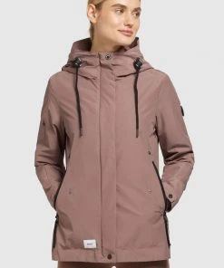 Khujo KAYA - Chaqueta Outdoor - Mauve, Mujer