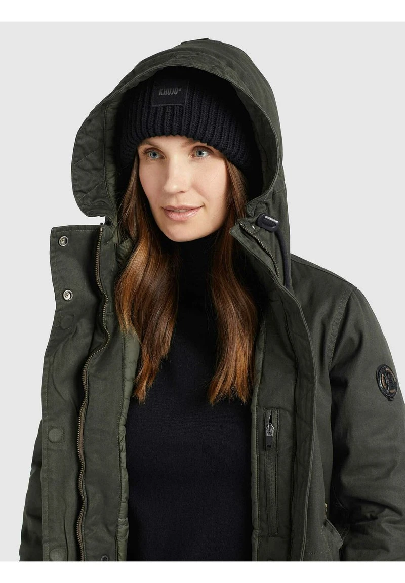 MANTEL XENIA - Abrigo de invierno - dunkelgrün Khujo MANTEL XENIA - Abrigo De Invierno - Dunkelgrün, Mujer -Ofertas KHUJO Tienda 914ecdaf39e346df83baef1bc81ab9f5