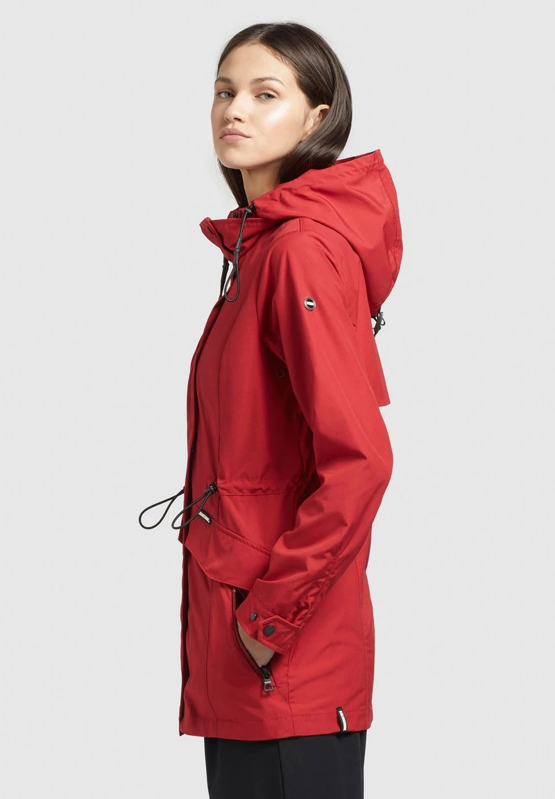 FELINA - Impermeable - rot Khujo FELINA - Impermeable - Rot, Mujer -Ofertas KHUJO Tienda 91bfbb93487f4bf1b56b1ff626716d30
