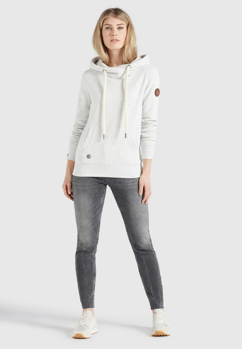 FANCI - Jersey con capucha - hellgrau meliert Khujo FANCI - Jersey Con Capucha - Hellgrau Meliert, Mujer -Ofertas KHUJO Tienda 91e3fe594c0647d9b5d7e475b67bed39