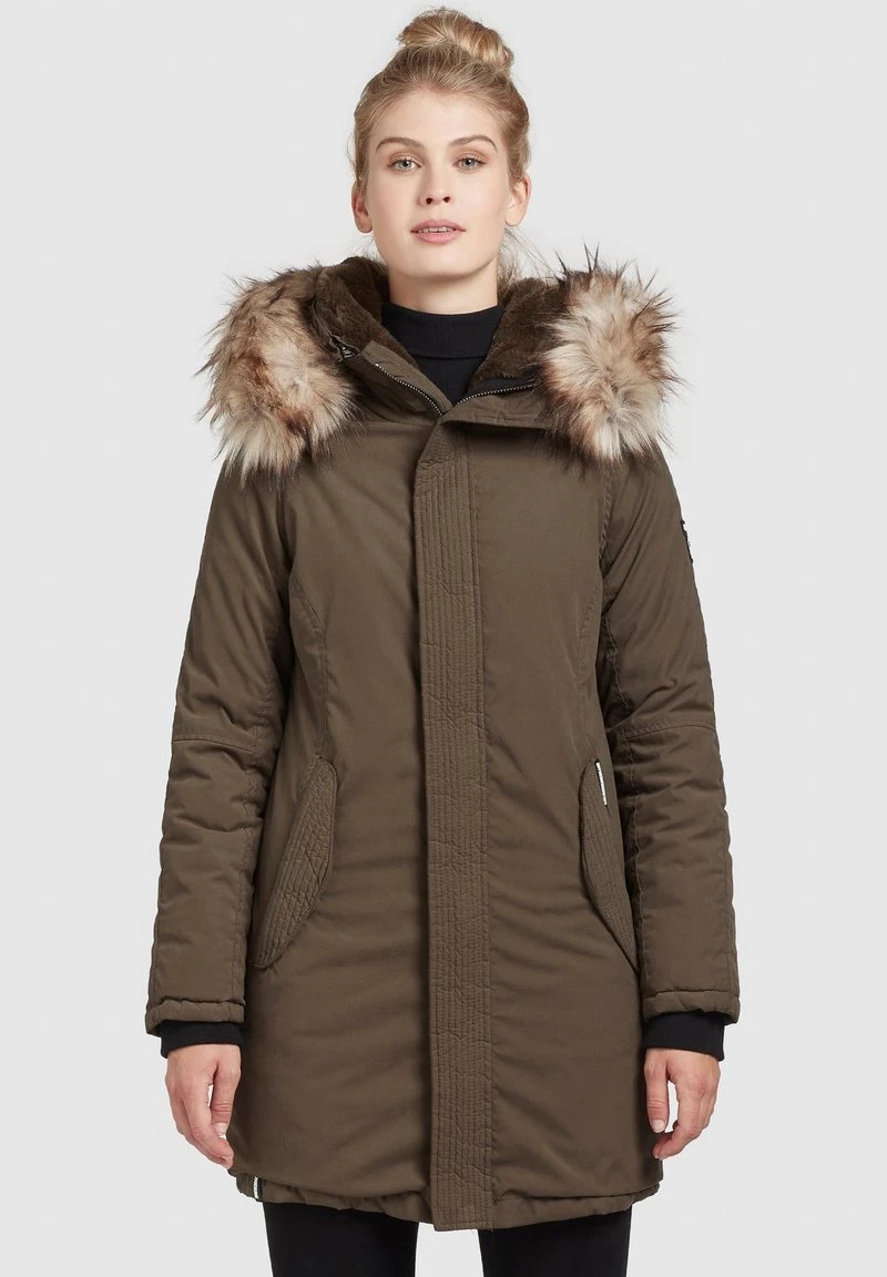 TAIPA - Abrigo de invierno - khaki Khujo TAIPA - Abrigo De Invierno - Khaki, Mujer -Ofertas KHUJO Tienda 92d49690f42f401995c0027c728cd4cd