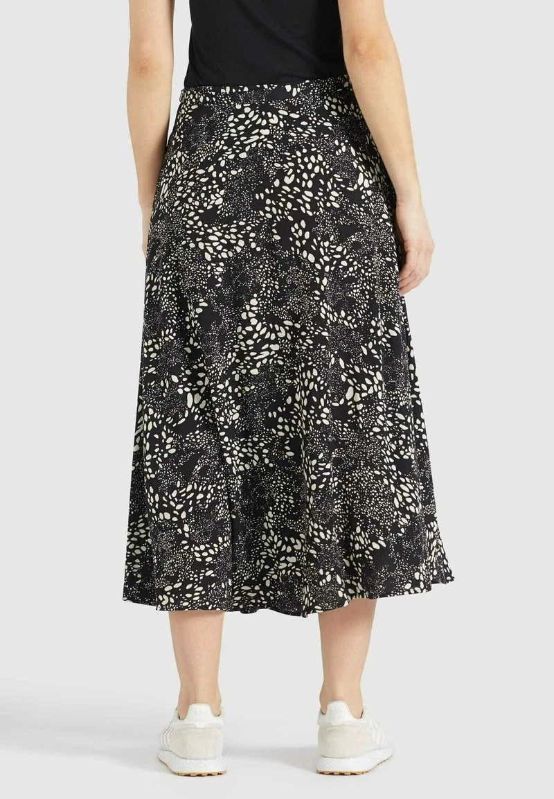 HEPKE - Falda acampanada - schwarz-weiß gemustert Khujo HEPKE - Falda Acampanada - Schwarz-weiß Gemustert, Mujer -Ofertas KHUJO Tienda 93088c0e34954ac2a0239e5e40352a82
