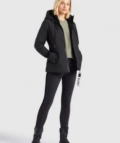 Khujo CORZ - Chaqueta De Invierno - Black, Mujer -Ofertas KHUJO Tienda 93f47400a21341bd93c51b1826621a6a
