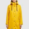Khujo ODELIE - Impermeable - Gelb, Mujer
