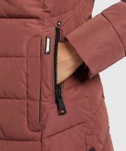 Khujo DELINAS2 - Abrigo De Invierno - Rosenholz, Mujer 4 Khujo DELINAS2 - Abrigo De Invierno - Rosenholz, Mujer -Ofertas KHUJO Tienda 9554d7f3ea0046b4ae1543835215bdb6