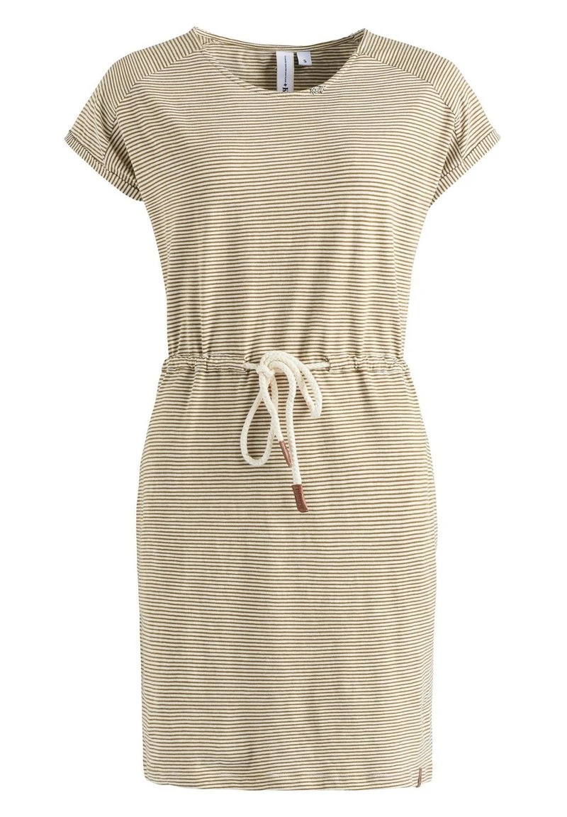 ANNEMARIE - Vestido ligero - weiß-ocker gestreift Khujo ANNEMARIE - Vestido Ligero - Weiß-ocker Gestreift, Mujer -Ofertas KHUJO Tienda 95bfbe85ef2e41f287b6cd69967aa647