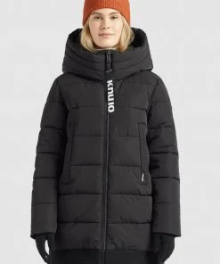 Khujo NAVASSA - Abrigo De Invierno - Schwarz, Mujer