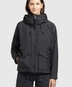 Khujo BLAIR - Chaqueta De Entretiempo - Schwarz, Mujer