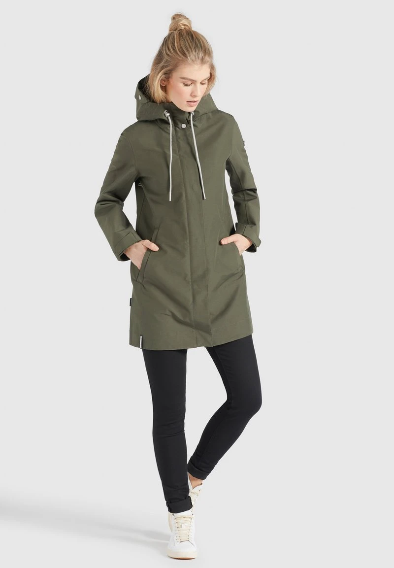 SOUS - Abrigo corto - oliv Khujo SOUS - Abrigo Corto - Oliv, Mujer -Ofertas KHUJO Tienda 9694fdc8ba0246709e48c32121ecec24