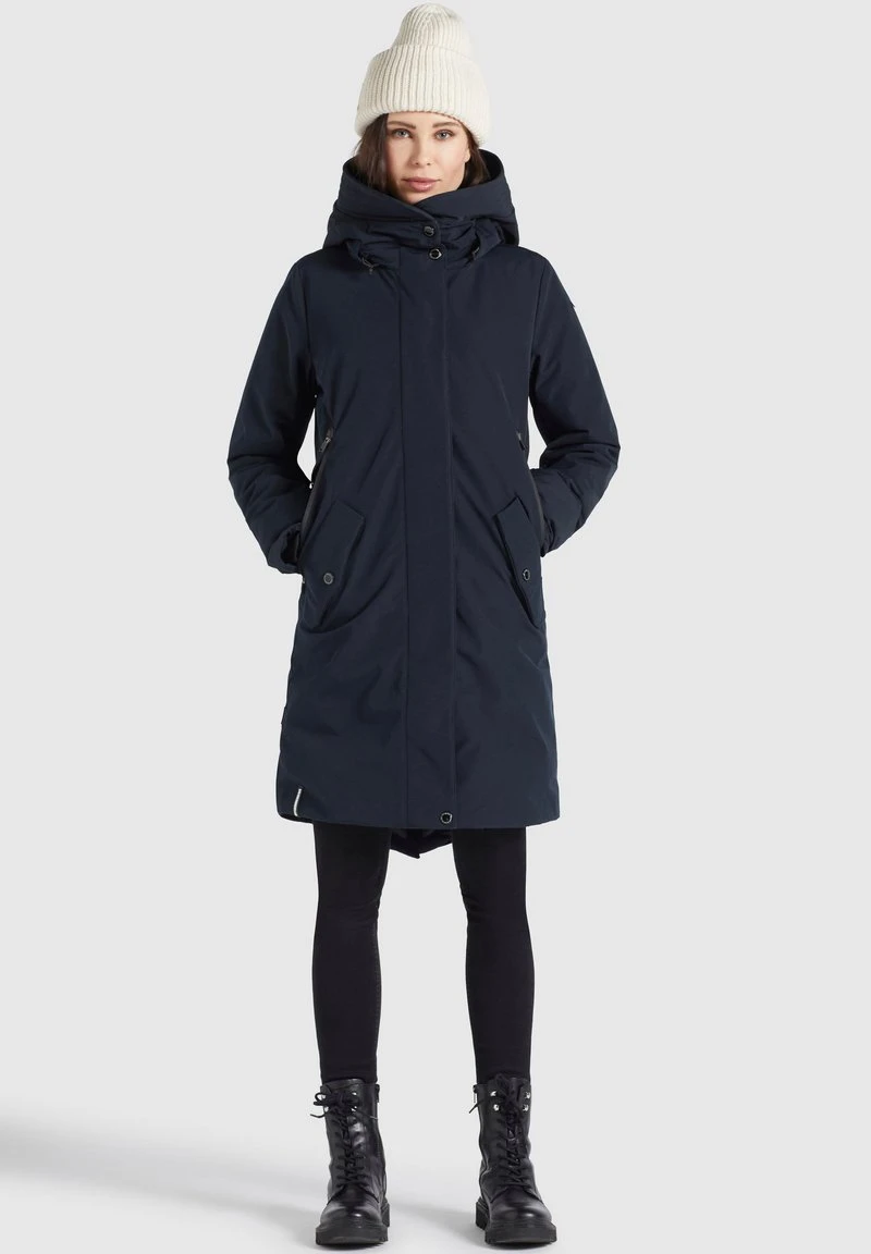 CHARLYN2 - Abrigo de invierno - dunkelblau Khujo CHARLYN2 - Abrigo De Invierno - Dunkelblau, Mujer -Ofertas KHUJO Tienda 9767ea29135c43dcadc760f28fef0cfa