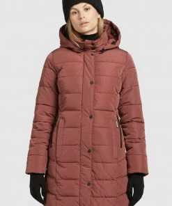 Khujo DELINAS2 - Abrigo De Invierno - Rosenholz, Mujer