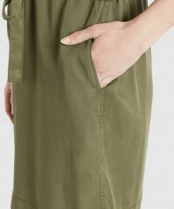 Khujo ANNELI - Vestido Vaquero - Khaki Gewaschen, Mujer -Ofertas KHUJO Tienda 98e22ba9997b4705b8126323743d33ef
