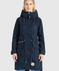 Khujo NANDA2 - Parka - Dunkelblau, Mujer