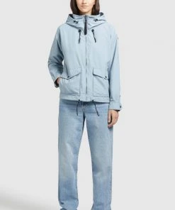 Khujo BLAIR - Chaqueta De Entretiempo - Hellblau, Mujer -Ofertas KHUJO Tienda 9944e7dc99aa4eb4ae459c8888ad3760