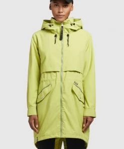 Khujo ARIANA - Parka - Giftgrün, Mujer