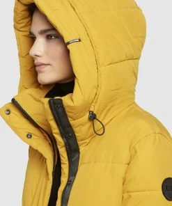 Khujo DAKOTA - Abrigo De Invierno - Gelb, Mujer -Ofertas KHUJO Tienda 9b24e0c96f744557bcfd583a7a5bd1a7