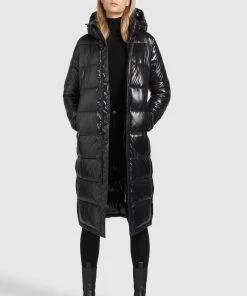 Khujo CORINNA SHINY - Abrigo De Invierno - Schwarz, Mujer