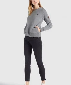 Khujo LISEL - Sudadera - Grau Meliert, Mujer -Ofertas KHUJO Tienda 9ccc7da39dda4cdcbd98bfe0e1008730